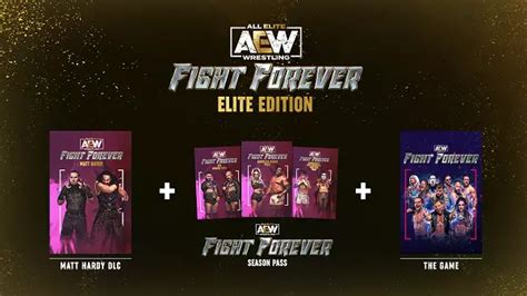 AEW Fight Forever DLC List: All Characters Packs and Release。